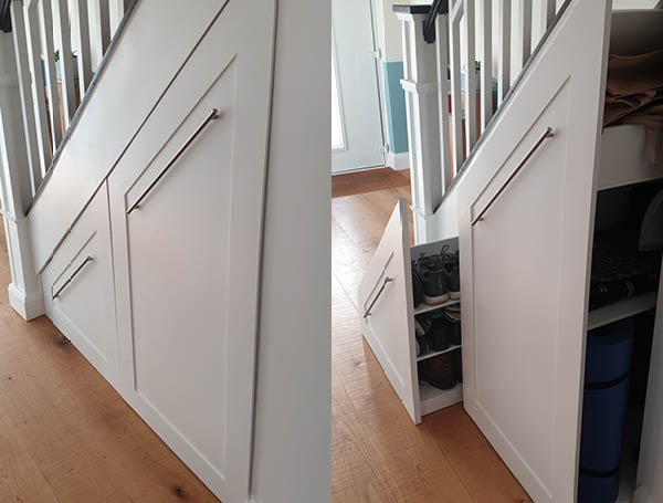 Understairs storage