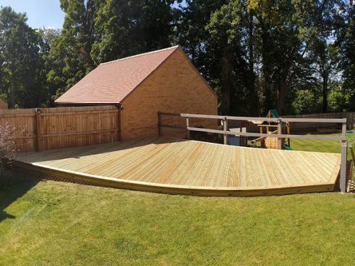 Treated Timber Deck