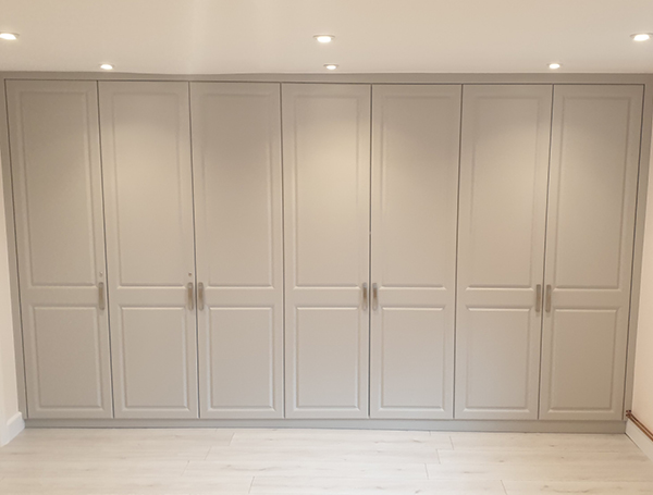 Custom Storage cupboards with white MFC