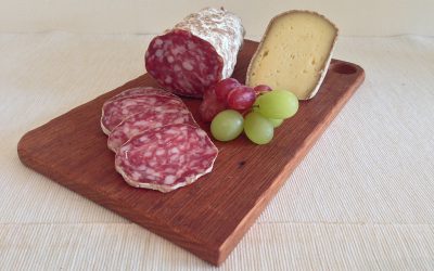 Oak rustic thin serving platter/chopping board
