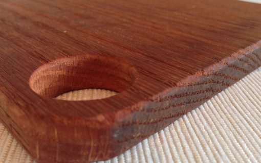 Oak rustic thin serving platter/chopping board - Image 4
