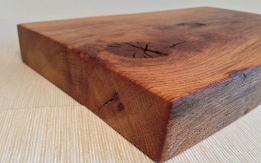 Oak rustic thick serving platter/chopping board - Image 2