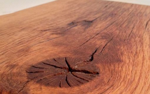 Oak rustic thick serving platter/chopping board - Image 4