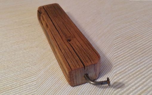 Pine rustic bottle opener natural finish - Image 2