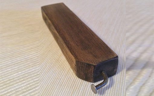 Pine rustic bottle opener dark stain - Image 5