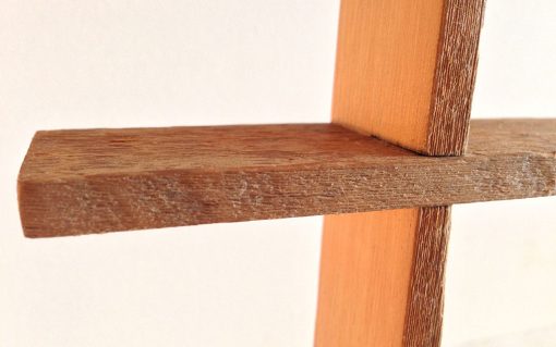 Pine wood cross rustic finish - Image 3