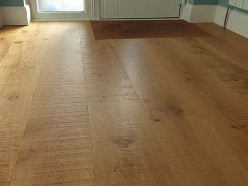 Engineered oak flooring