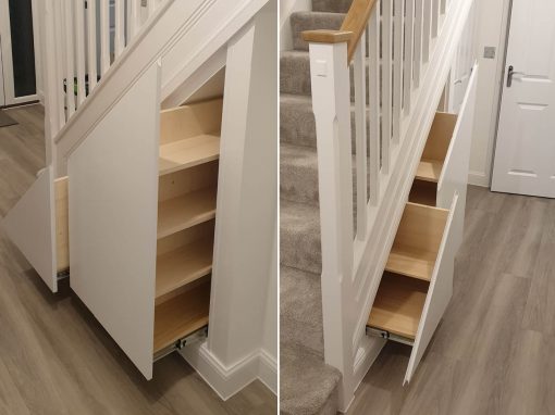 Under stair drawer units