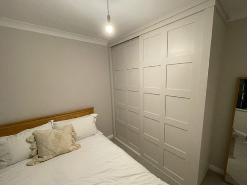 Fitted Ikea wardrobes