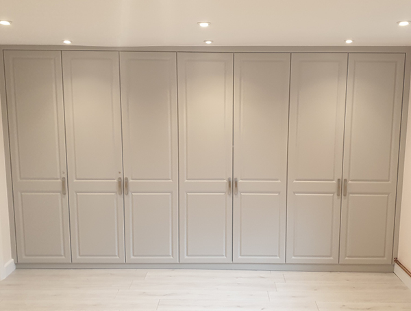 Custom Storage cupboards with white MFC