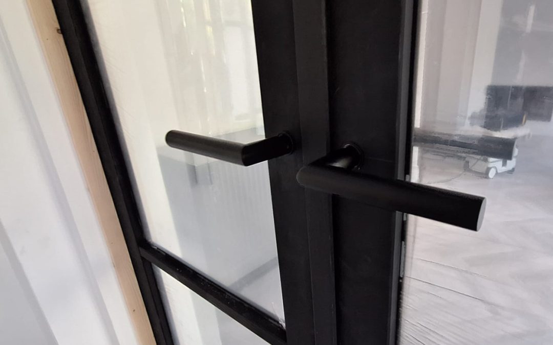 Internal double doors