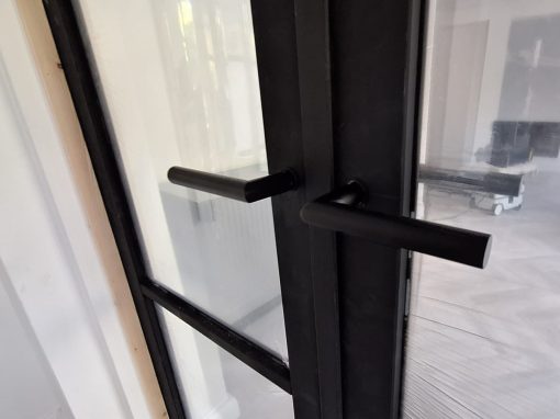 Internal double doors