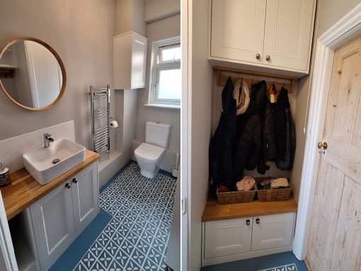 Toilet utility renovation
