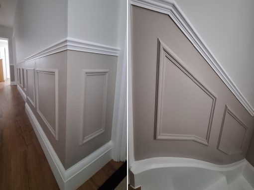 Traditional style wall panels